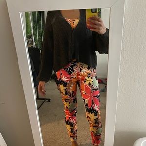 Fleece button up cardigan